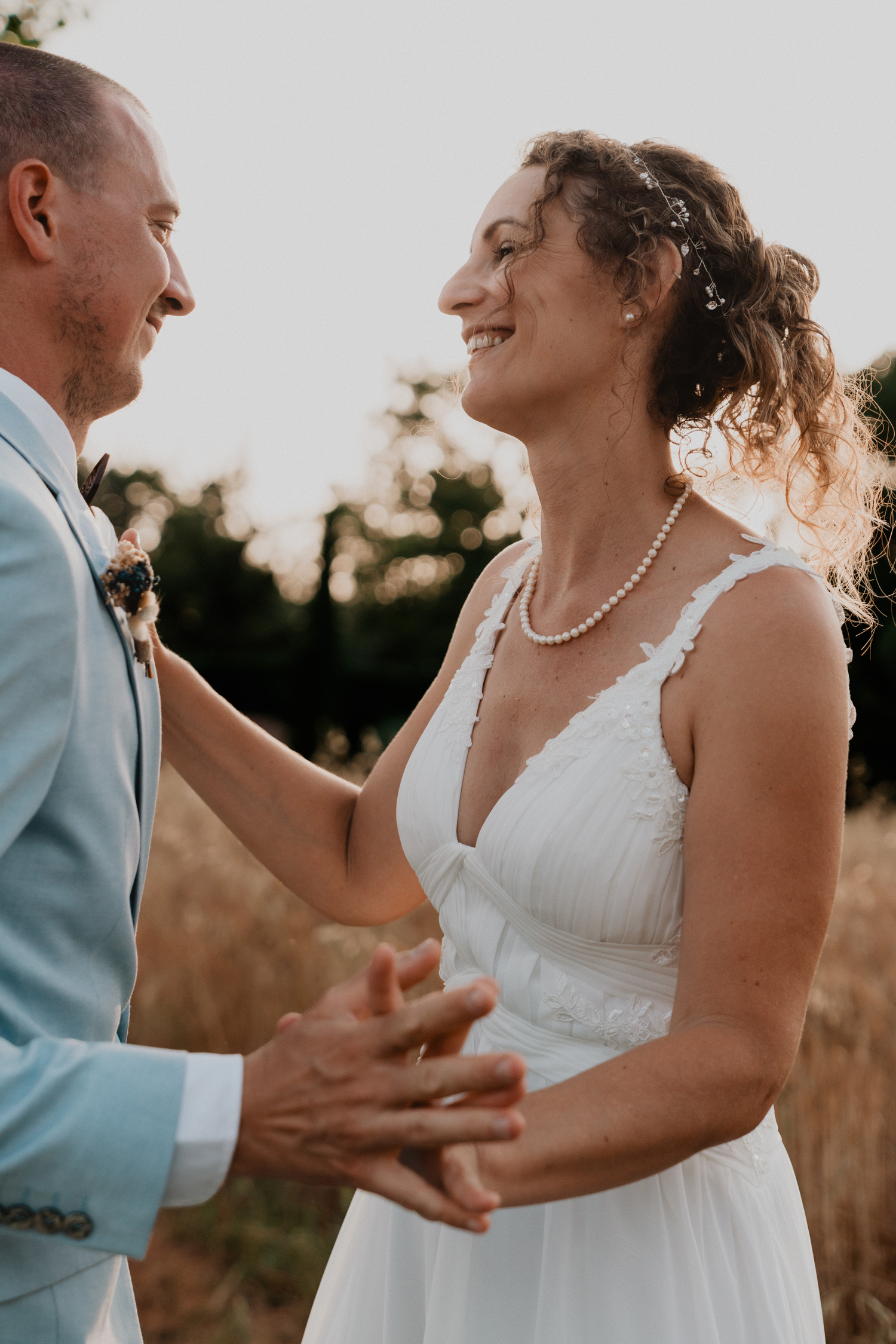 Reportage photo mariage en Provence : mariage intimiste et naturel