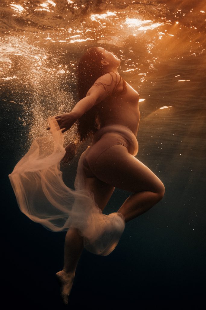 Témoignage d’une femme après une expérience photo underwater en mer en Provence