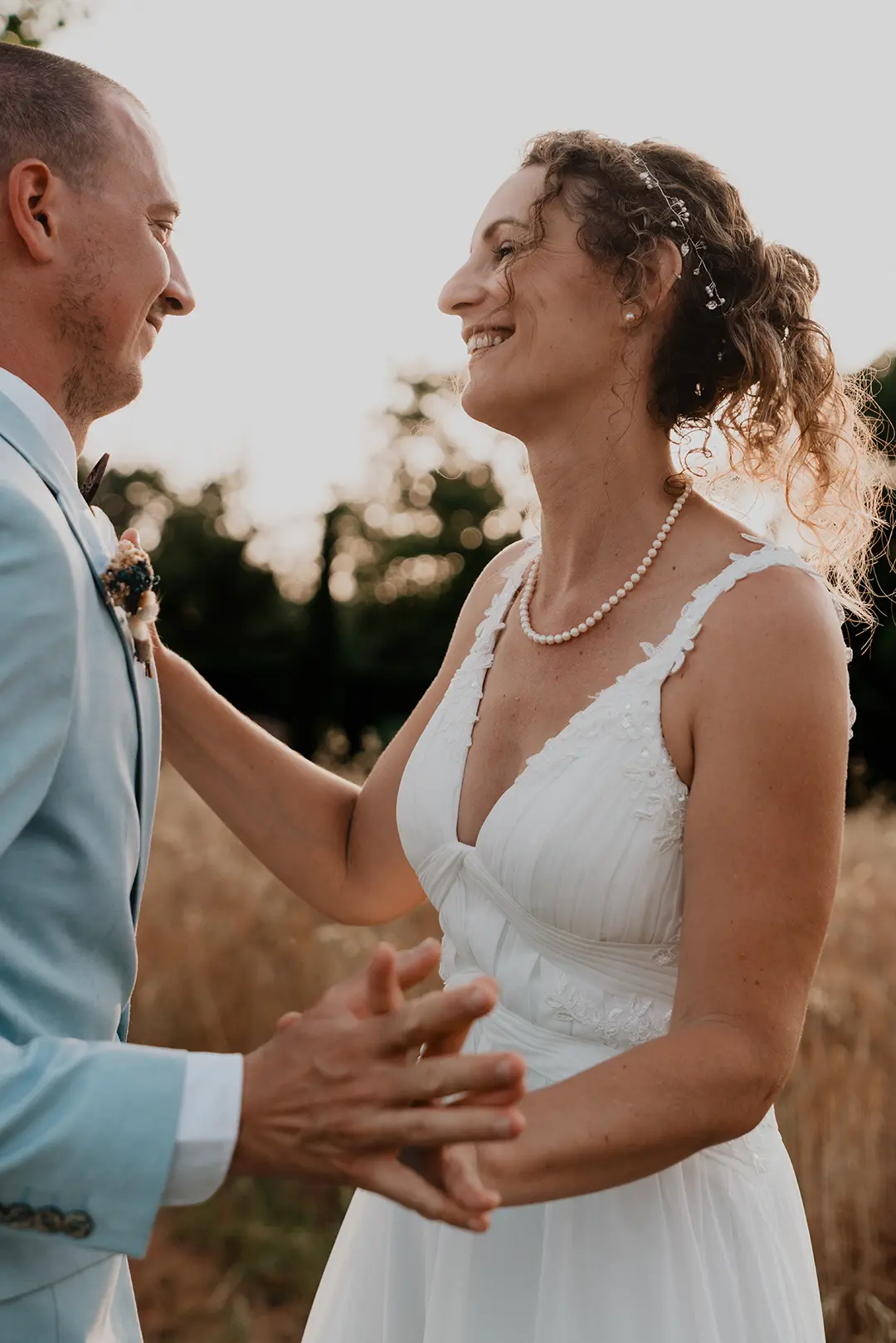 Reportage photo mariage en Provence : mariage intimiste et naturel