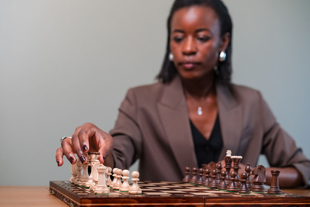 Portrait branding d’un solopreneur, en situation professionnelle