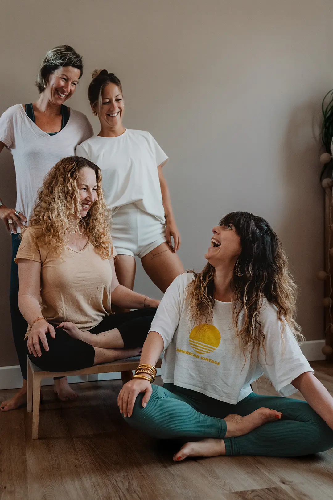 Studio Respire : shooting photo et vidéo créatif pour un studio de yoga