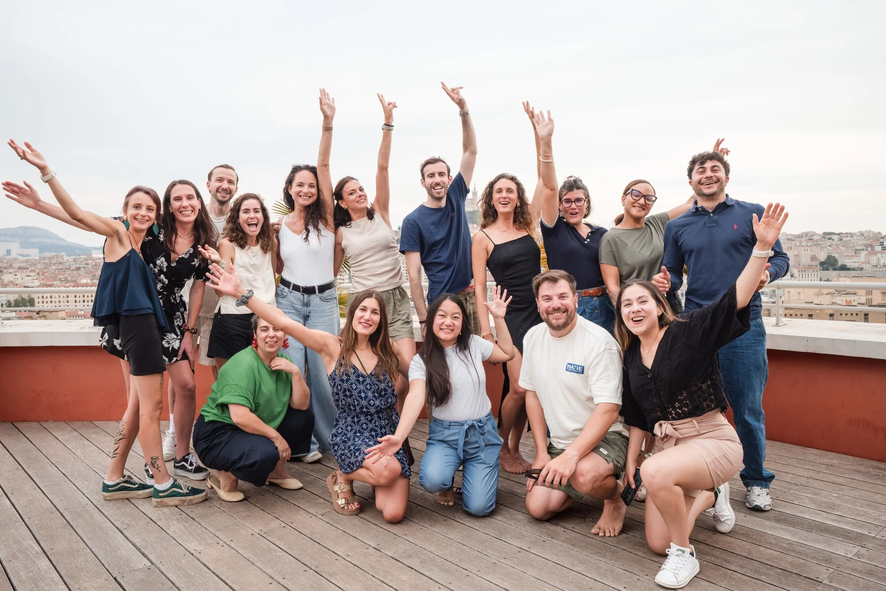 Portraits corporate à Marseille pour l’équipe Hiptown
